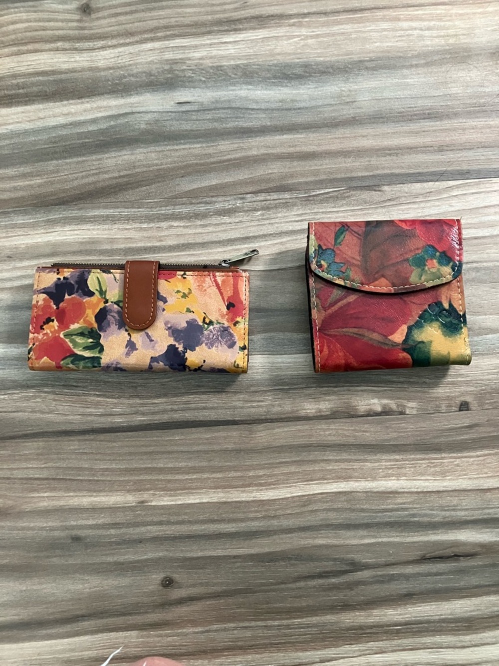 Patricia Nash Floral Print Wallet Set